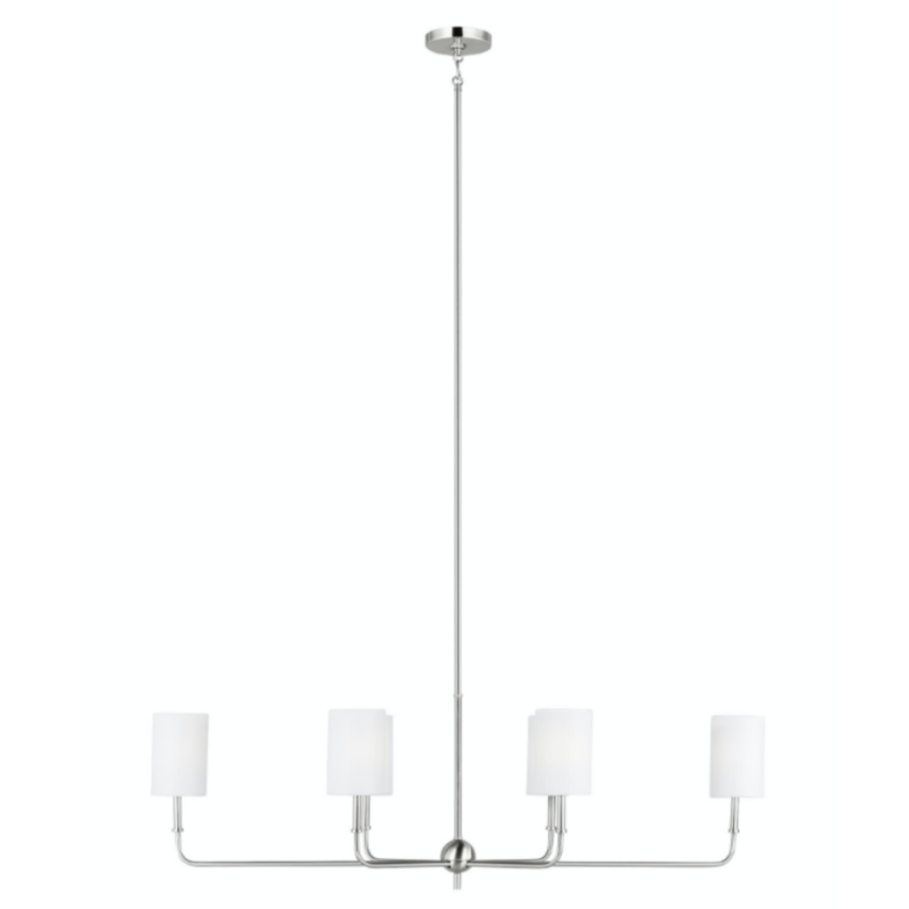 Hela Chandelier, Chandelier, Brushed Nickel