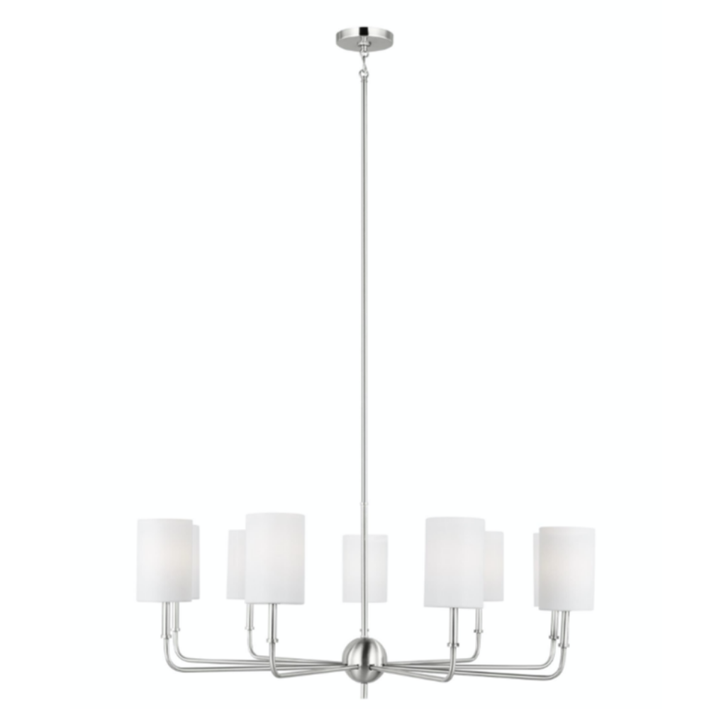 Hela Chandelier, Chandelier, Brushed Nickel