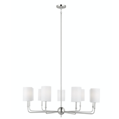 Hela Chandelier, Chandelier, Brushed Nickel