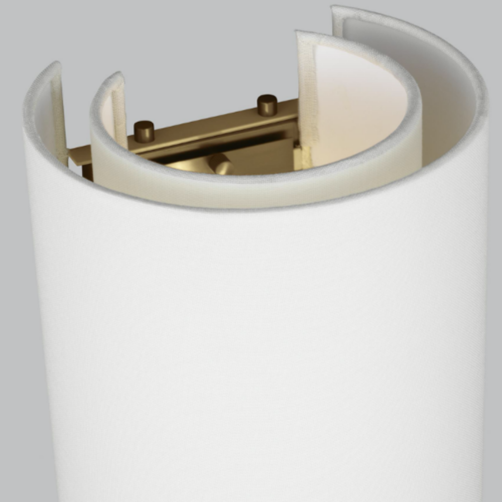 Cambridge Sconce, Sconce, Burnished Brass