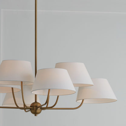 Weasley Chandelier, Chandelier, Aged Brass