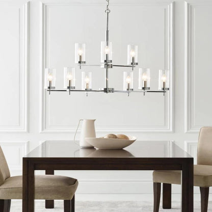 Huntington 5-Light Chandelier, Chandelier, Brushed Nickel