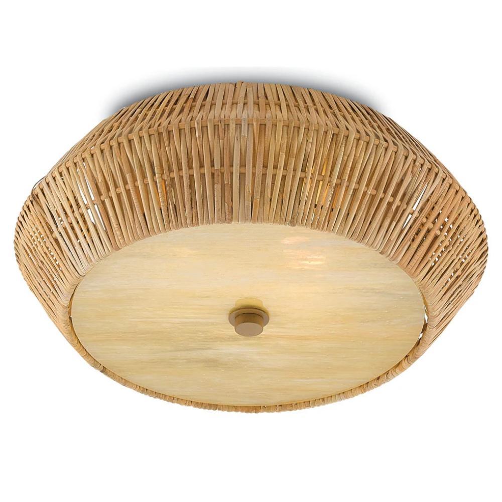 Lulu Flush Mount, Flush Mount, Honey Beige