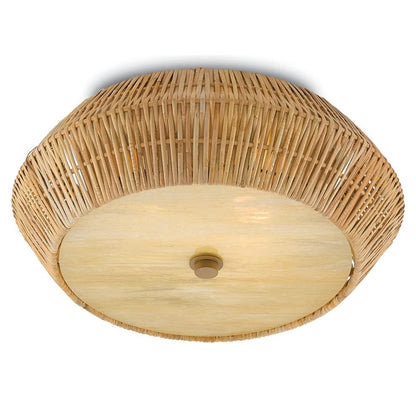 Lulu Flush Mount, Flush Mount, Honey Beige