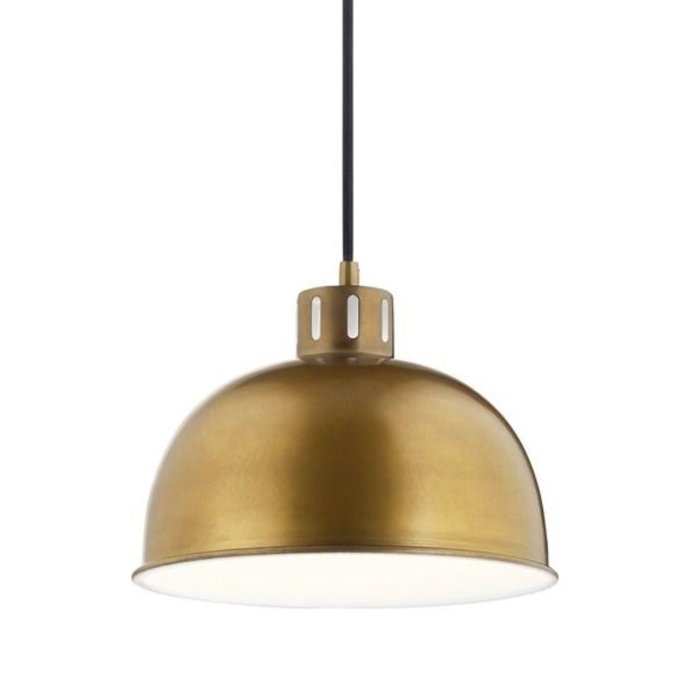 Eamon Brass Pendant, Pendant, Natural Brass