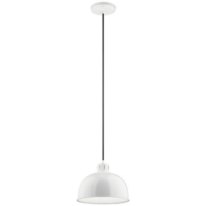 Eamon White Pendant, Pendant, White
