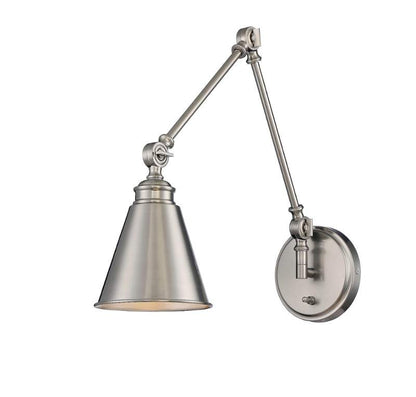 Reed Swing Arm Sconce