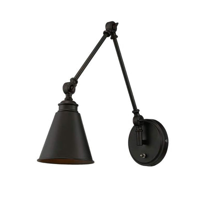 Reed Swing Arm Sconce