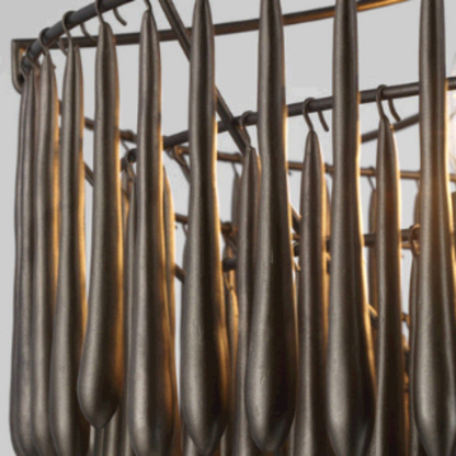 Tara Chandelier, Chandelier, Antique Bronze Leaf