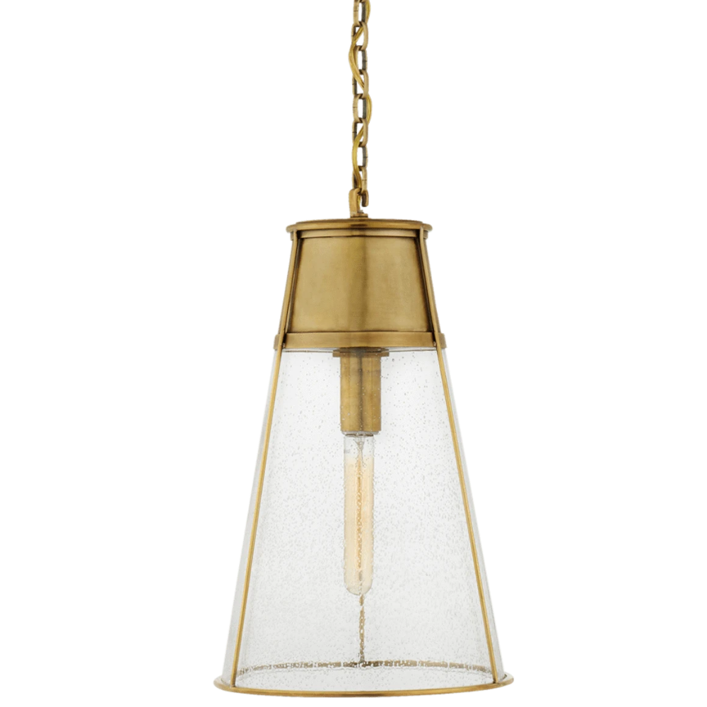 Blaese Pendant in Hand-Rubbed Antique Brass